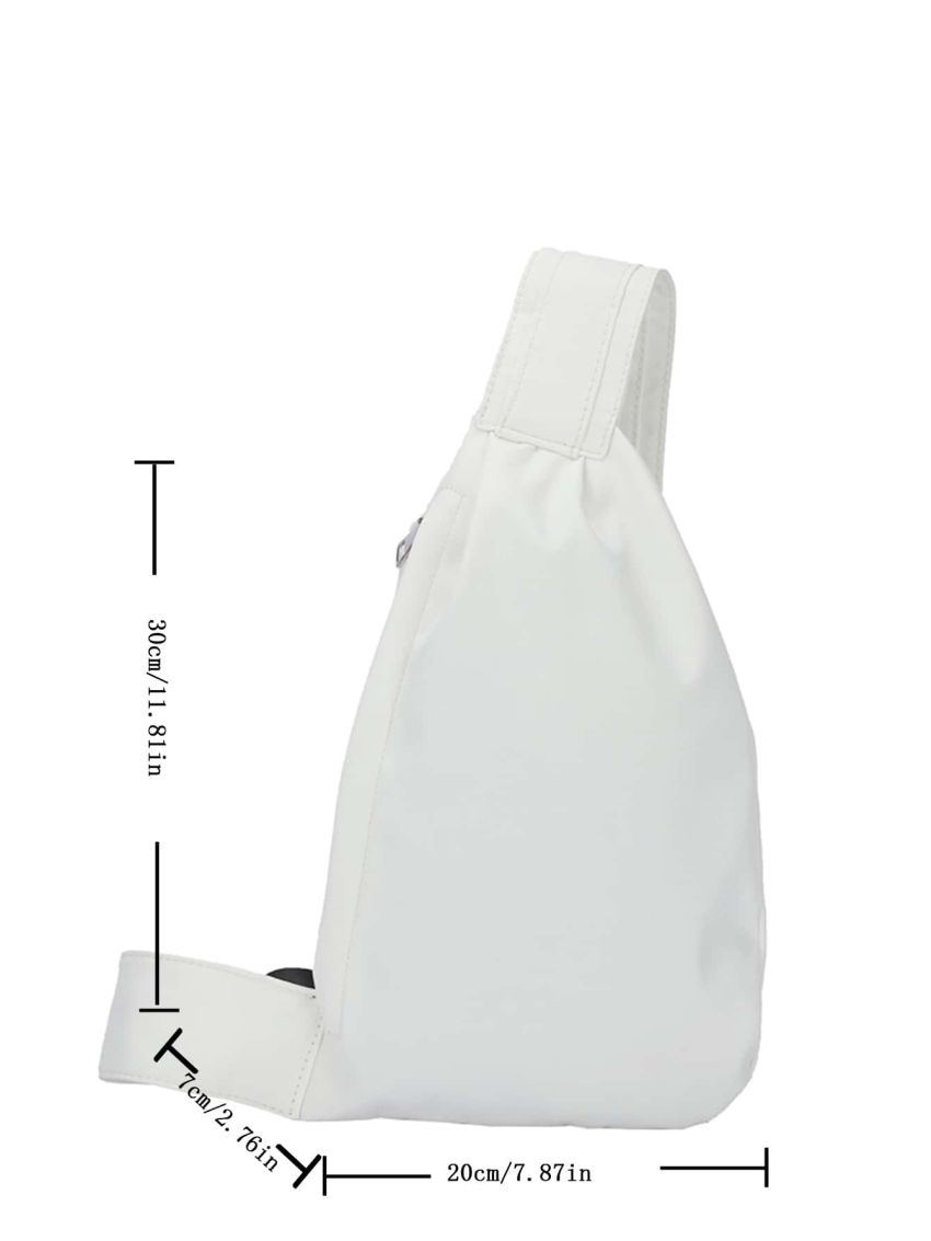 Mini Minimalist Zip Side Sling Bag