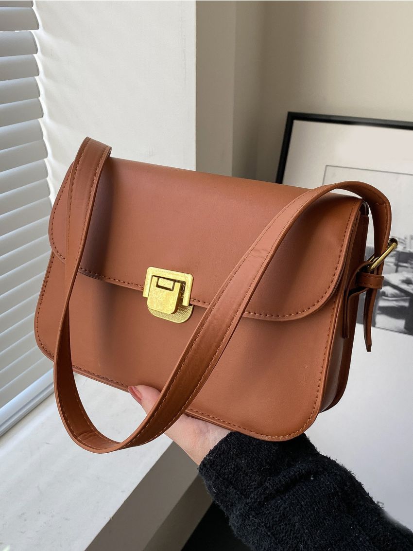 Minimalist Flap Square Bag