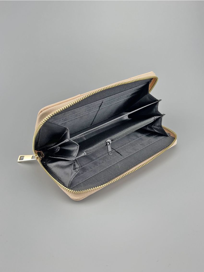 Cartoon Pig Design Long Wallet