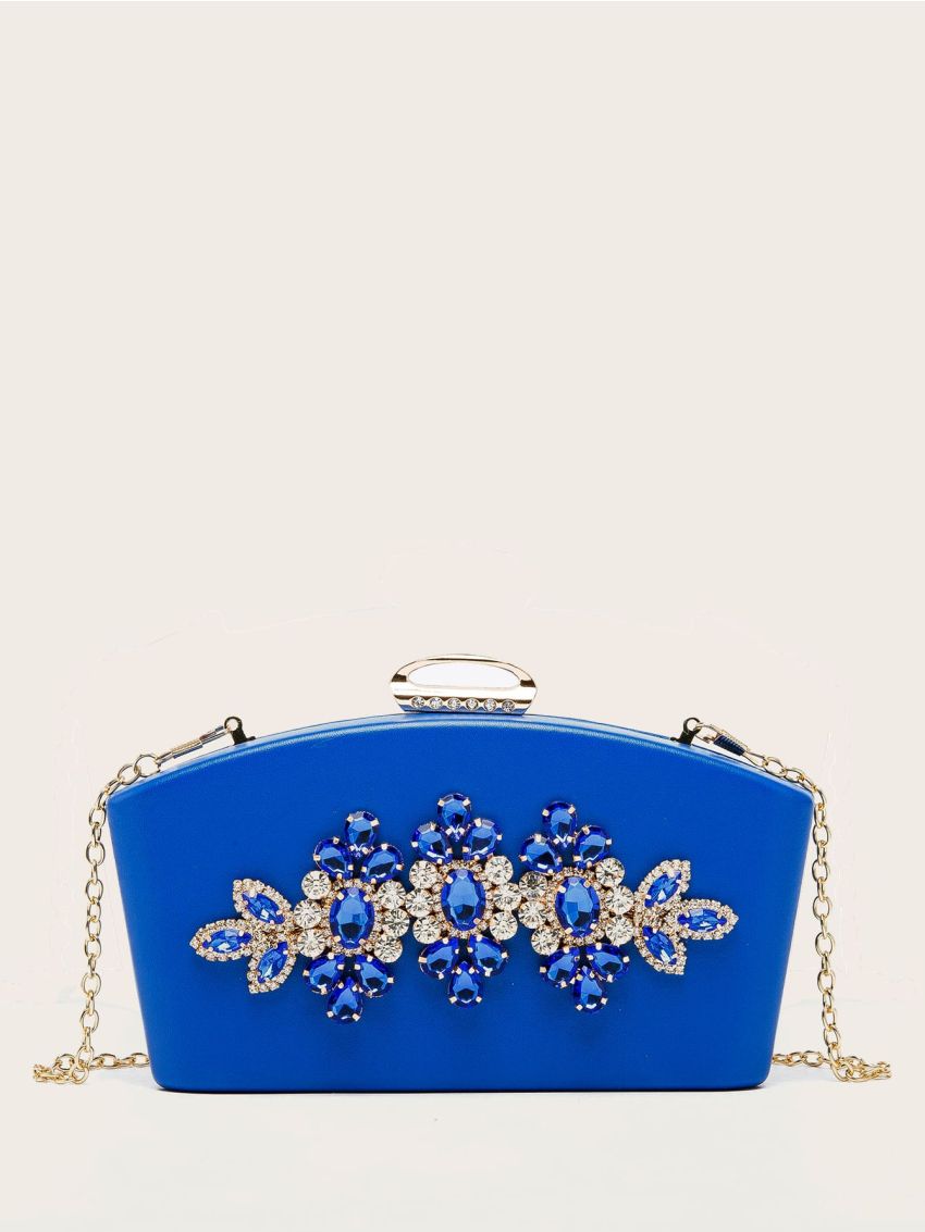 Gemstone Decor Box Bag