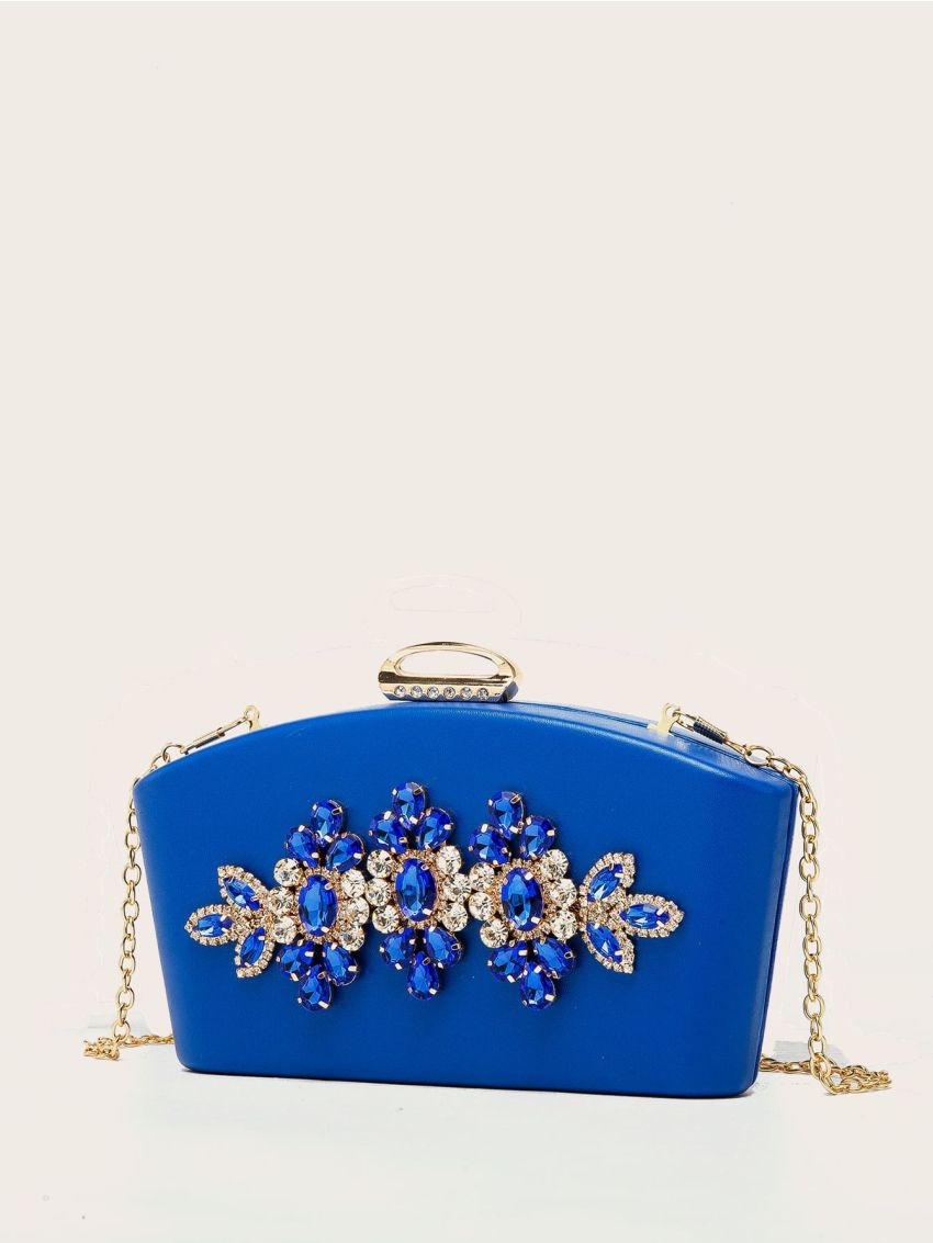 Gemstone Decor Box Bag