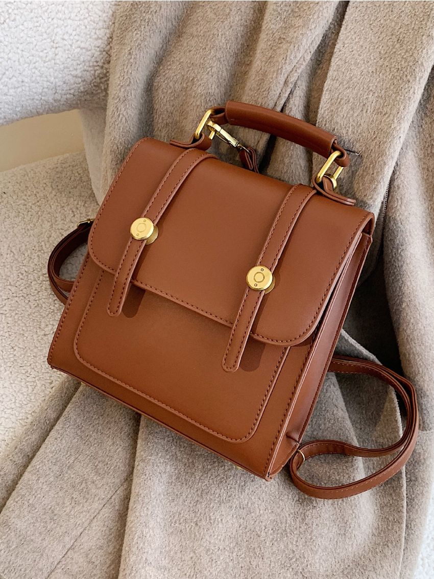 Mini Minimalist Flap Backpack