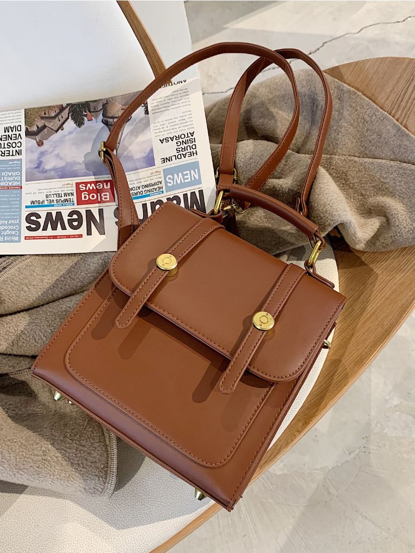 Mini Minimalist Flap Backpack