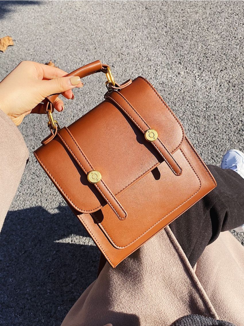 Mini Minimalist Flap Backpack