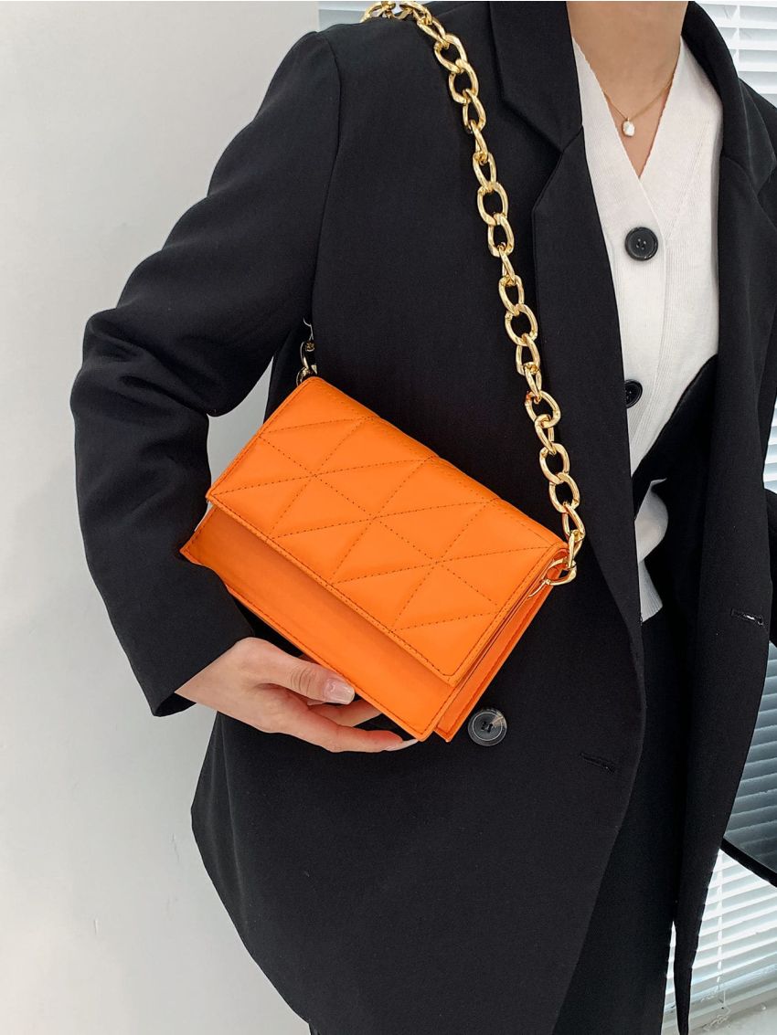 Mini Quilted Chain Shoulder Bag