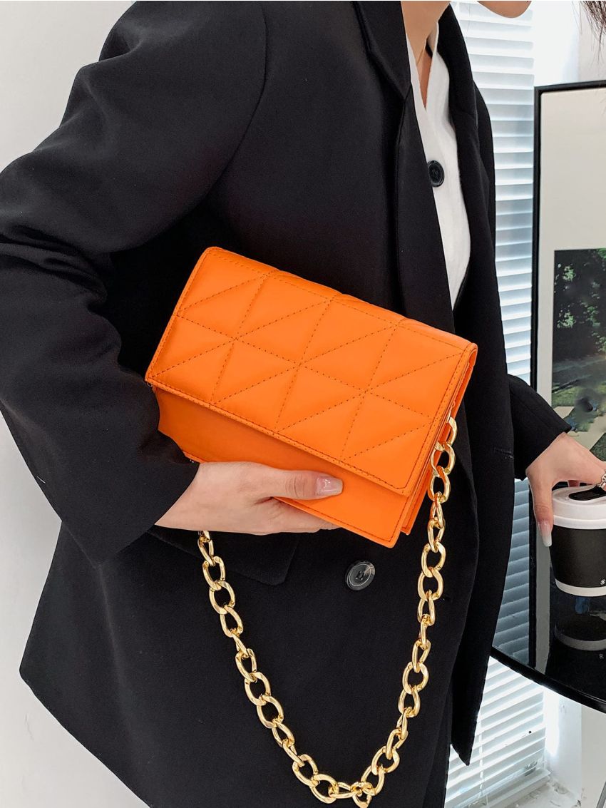 Mini Quilted Chain Shoulder Bag