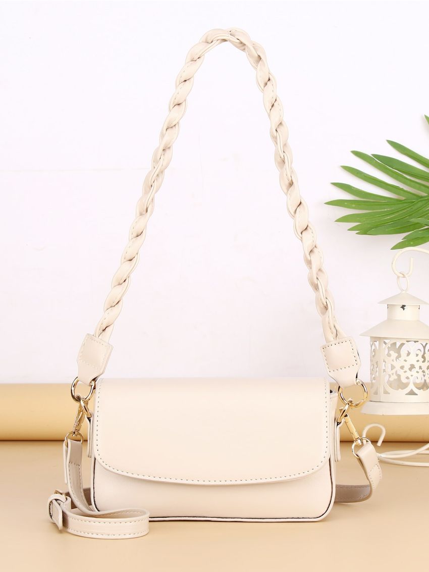 Mini Minimalist Flap Baguette Bag