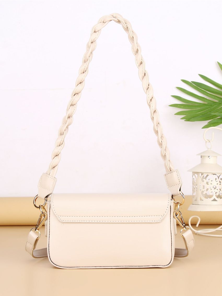 Mini Minimalist Flap Baguette Bag