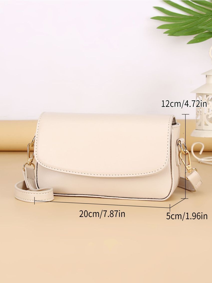 Mini Minimalist Flap Baguette Bag