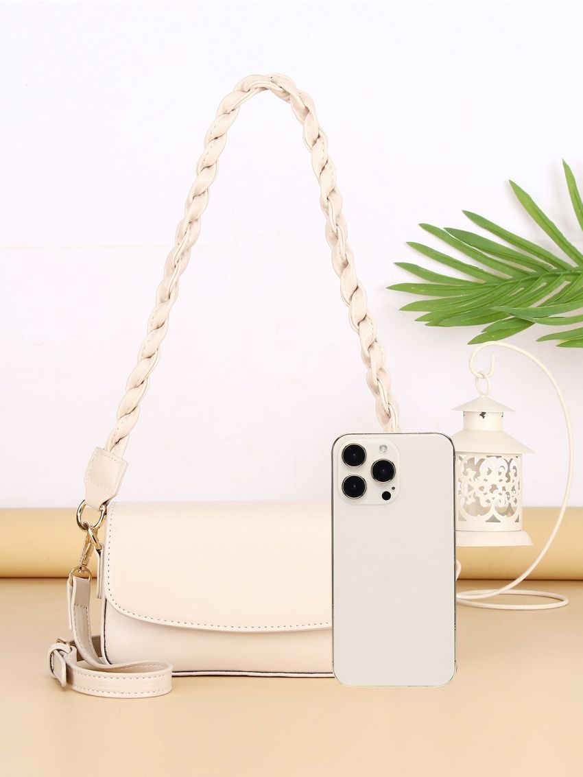Mini Minimalist Flap Baguette Bag