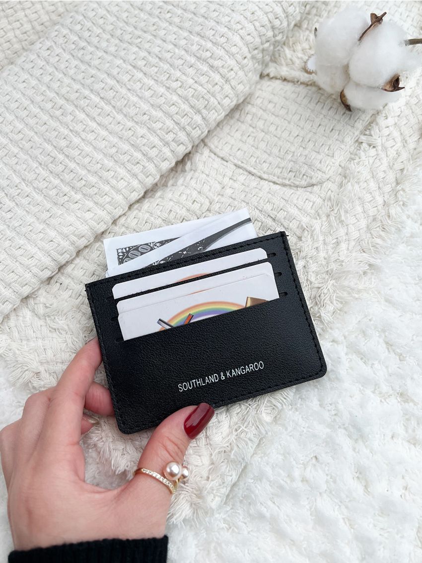 Letter Graphic Card Holder