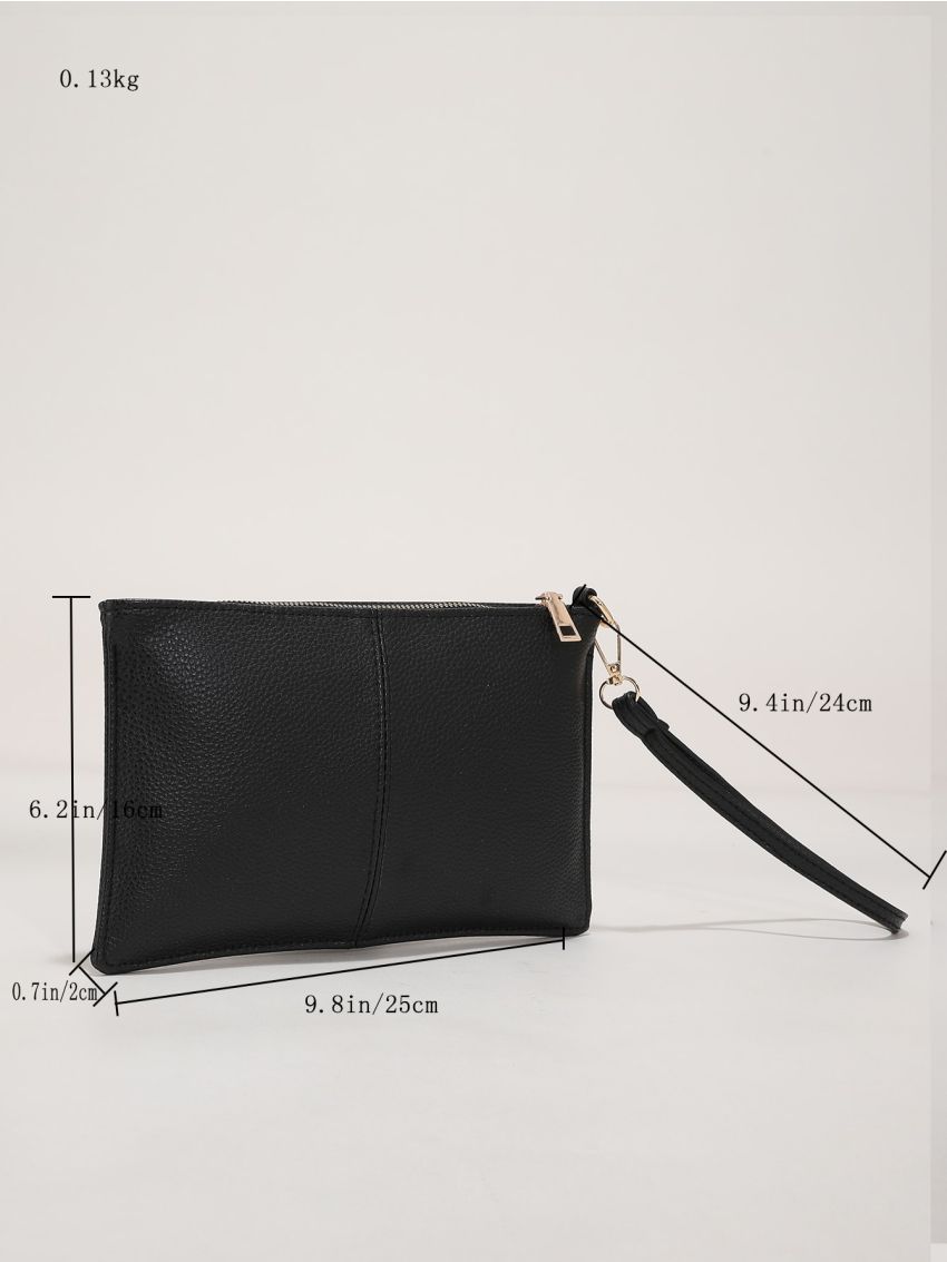 Pebble  Embossed Clutch Bag