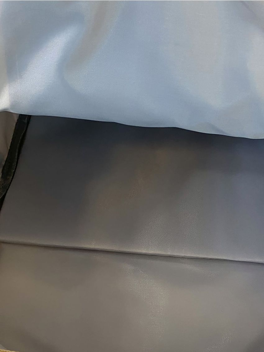 Letter Patch Decor Functional Backpack