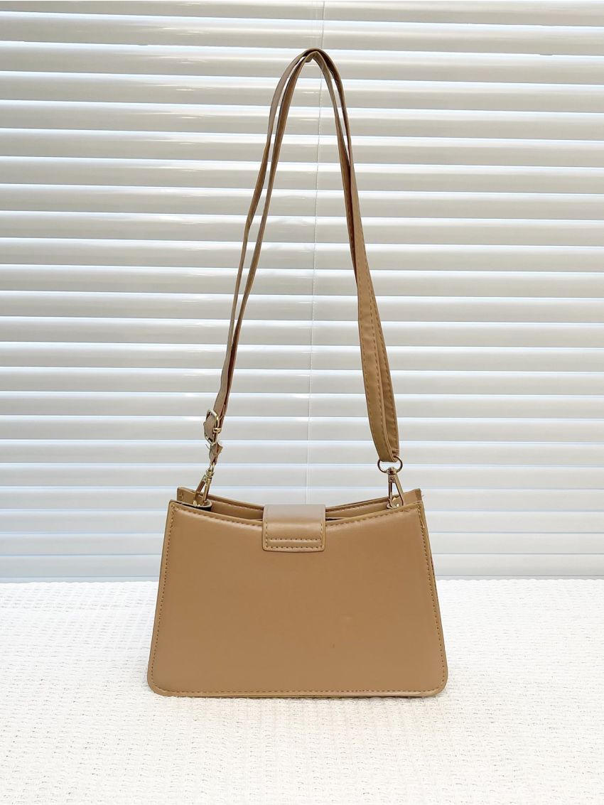 Argyle Embroidery Square Bag