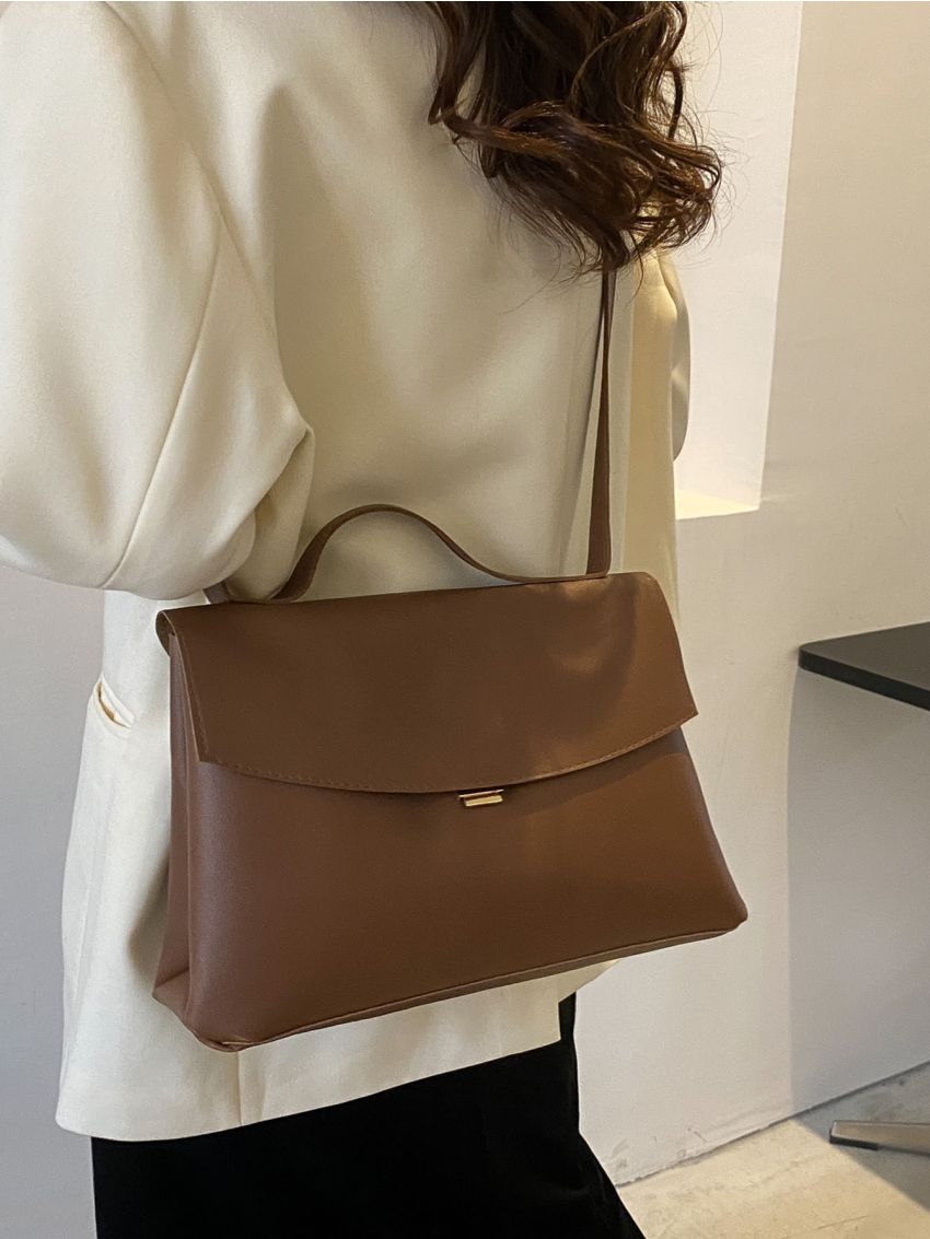 Minimalist Flap Square Bag