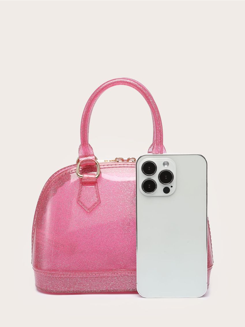 Clear Double Handle Dome Bag