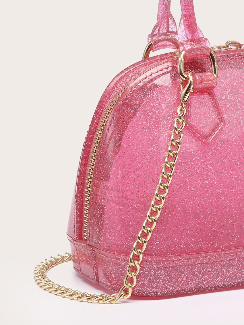 Clear Double Handle Dome Bag