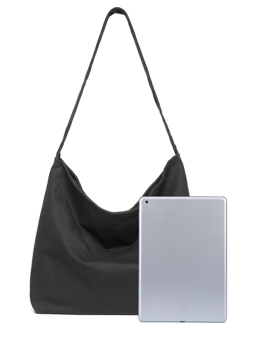Minimalist Large Capacity Canvas Square Bag