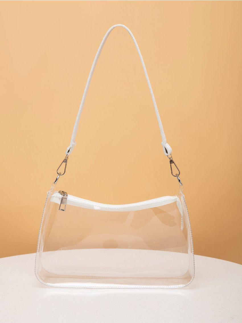 Clear Baguette Bag