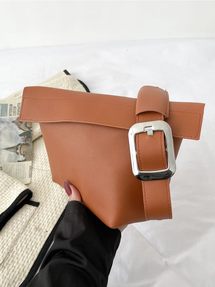 Minimalist Buckle Novelty Bag