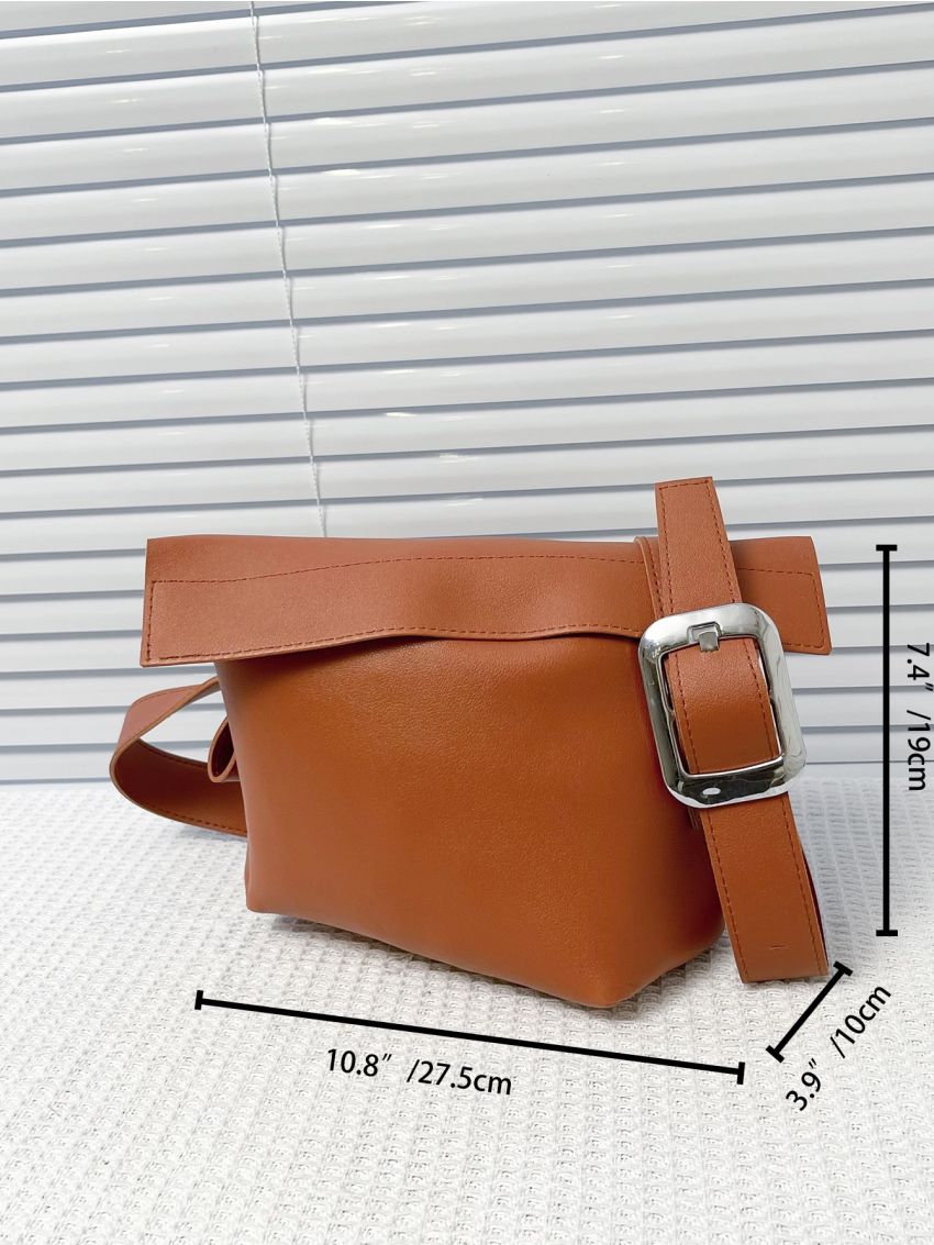 Minimalist Buckle Novelty Bag