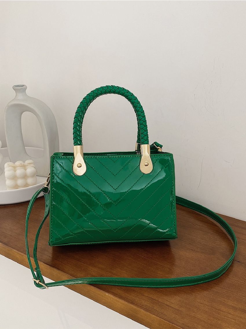 Minimalist Chevron Square Bag