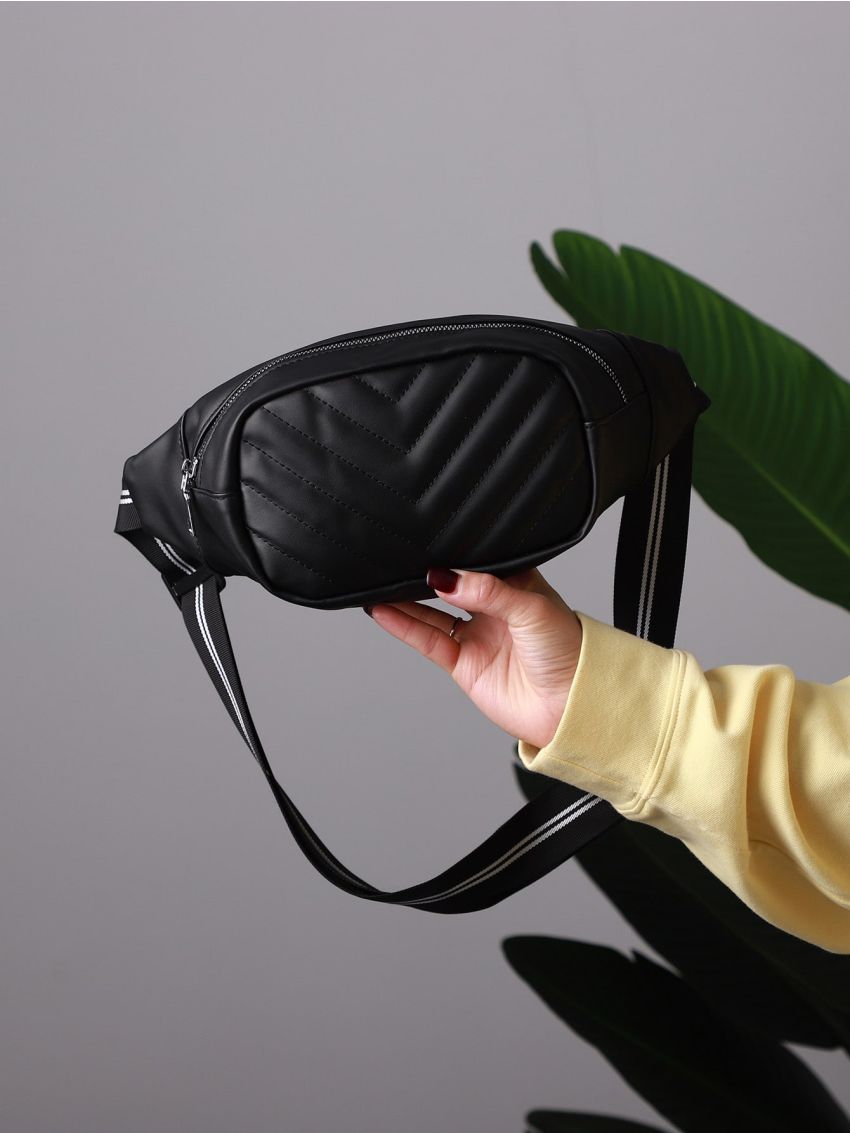 Minimalist Chevron Fanny Pack