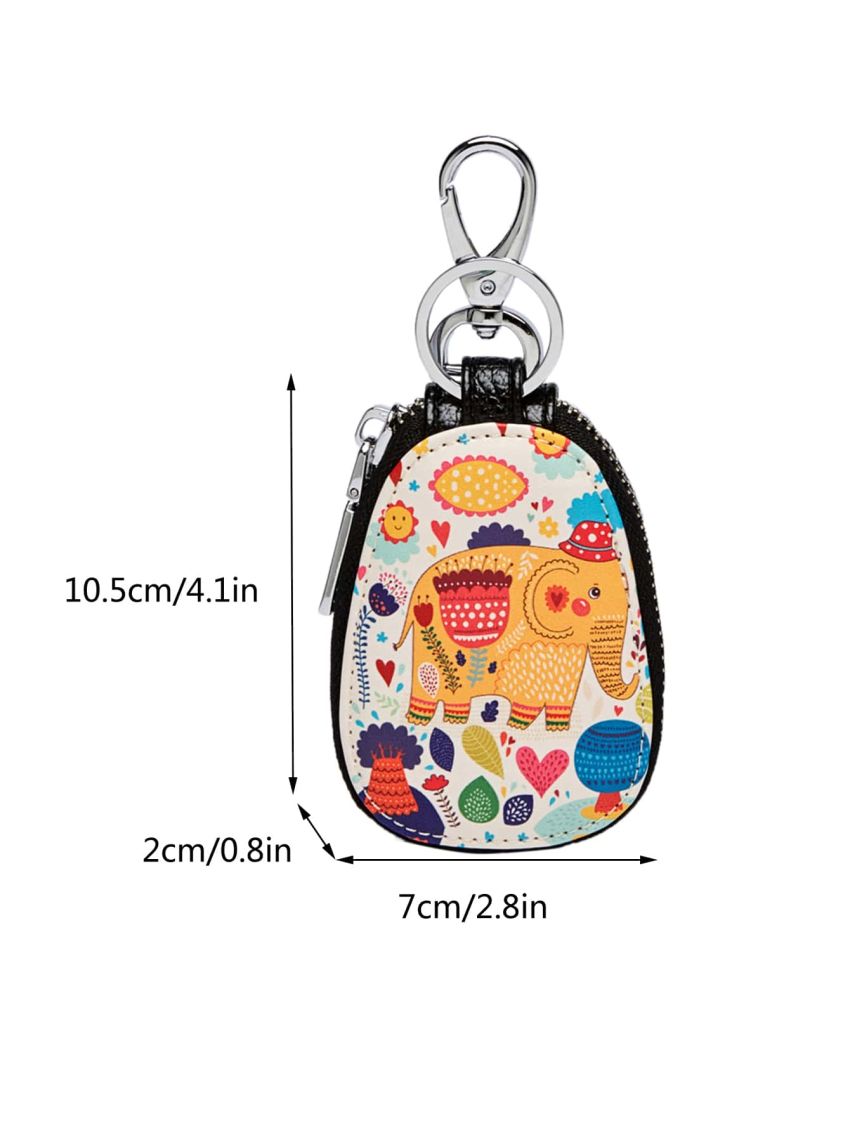 Cartoon Graphic Key Case