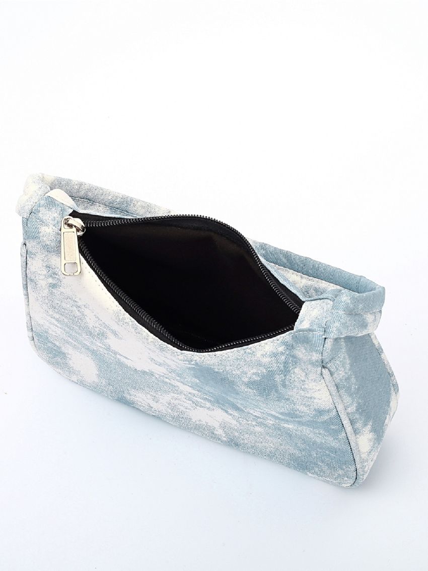 Tie Dye Canvas Baguette Bag