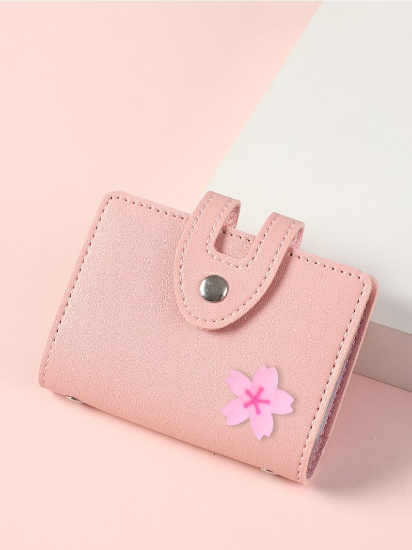 Floral Graphic Card Holder