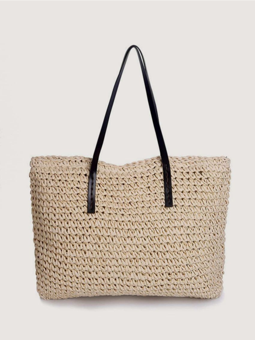Minimalist Large Capacity Straw Bag