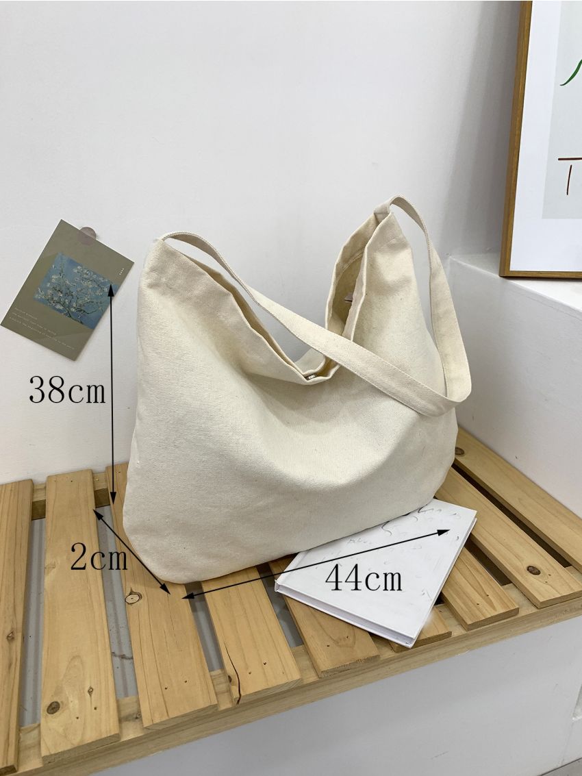 Minimalist Canvas Shoulder Bag