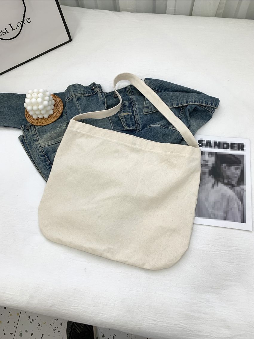 Minimalist Canvas Shoulder Bag