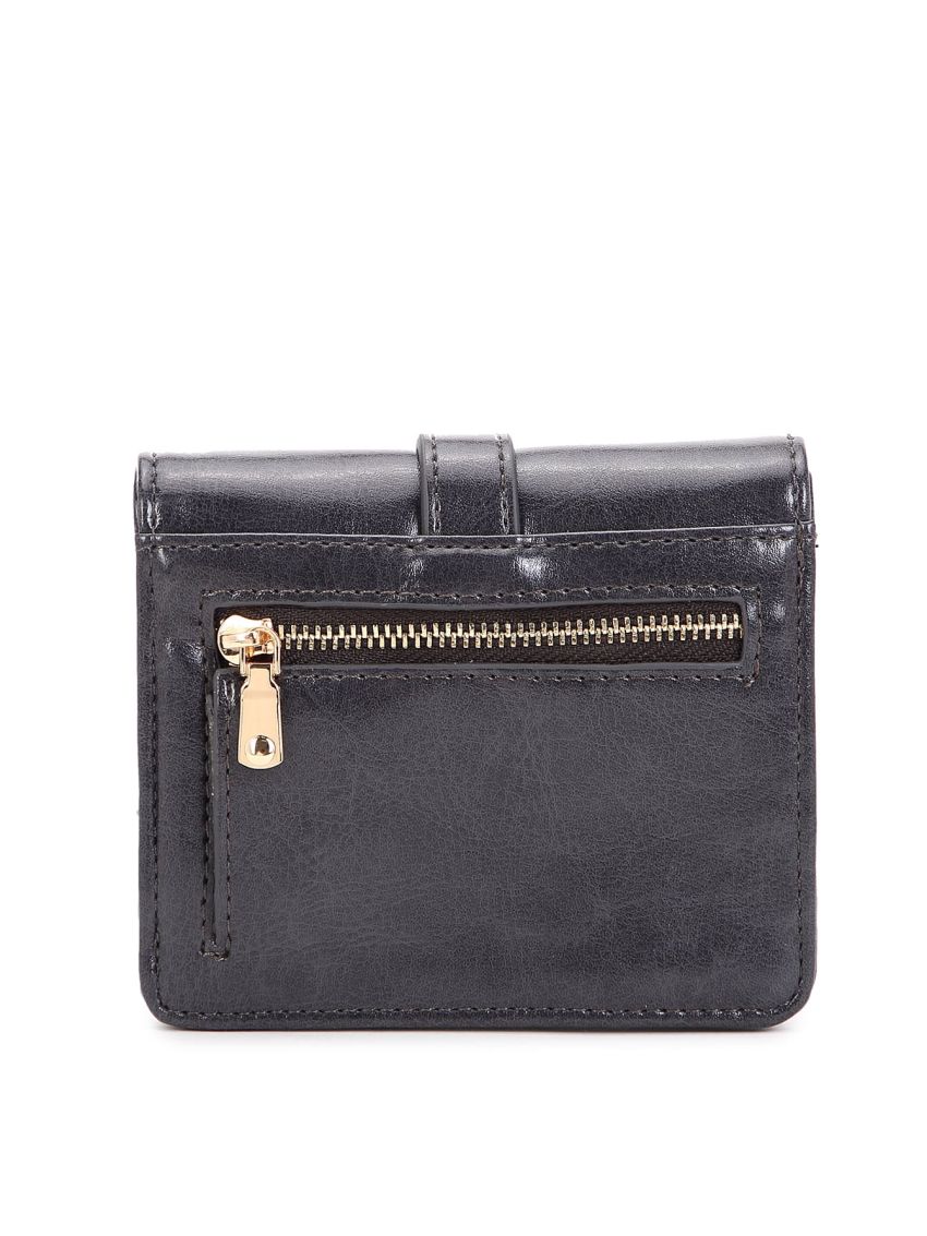 Minimalist Stitch Trim Small Wallet