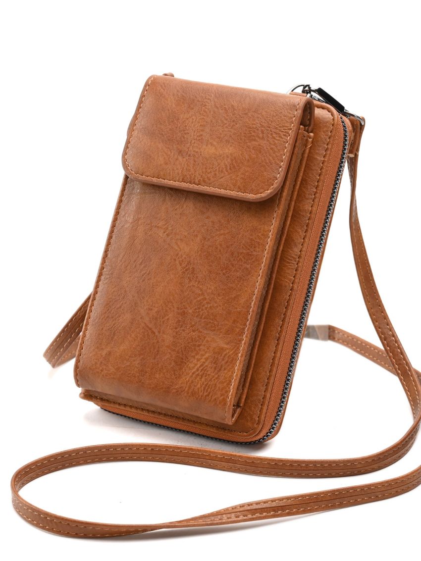 Minimalist Flap Phone Bag