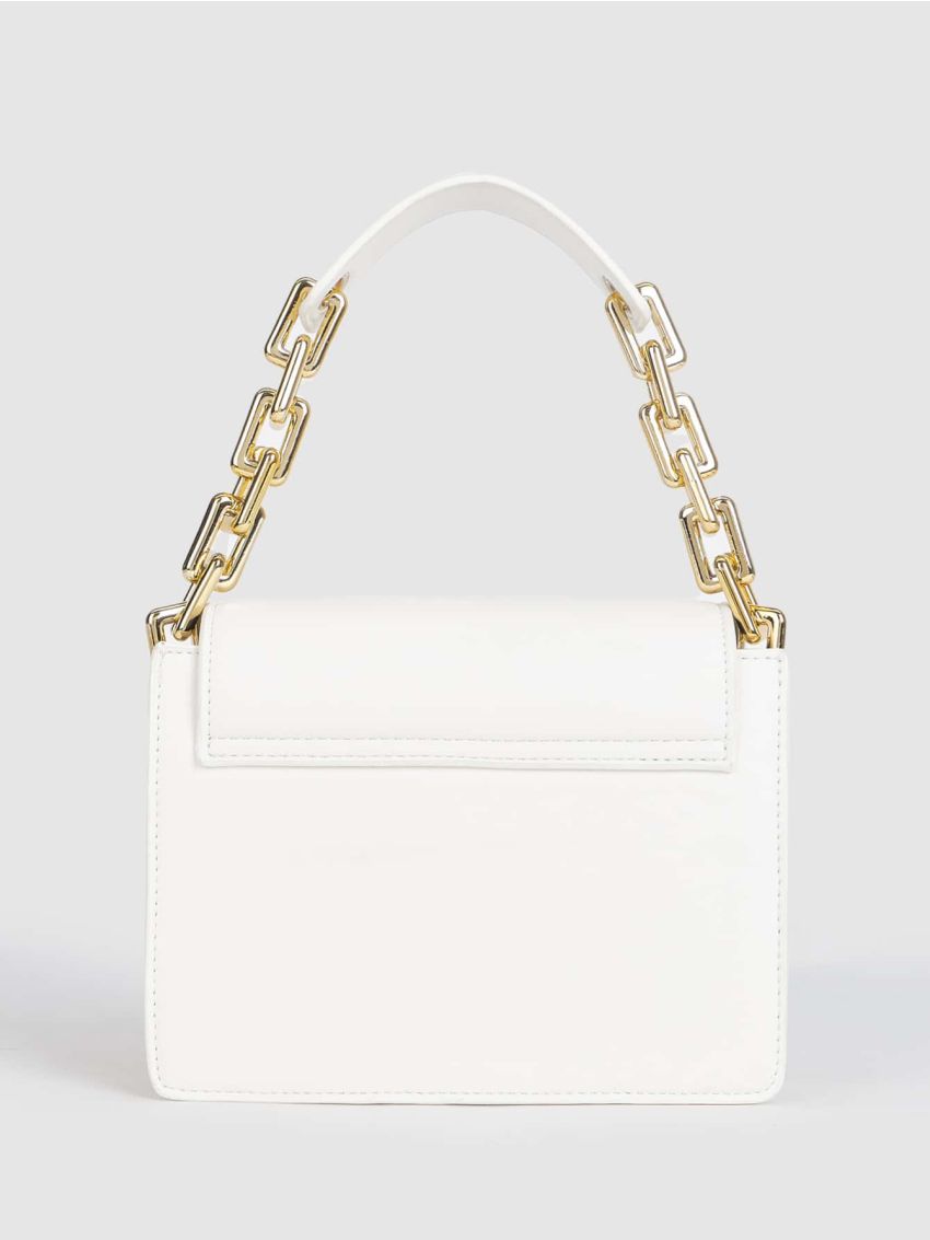 Mini Quilted Metal Decor Square Bag