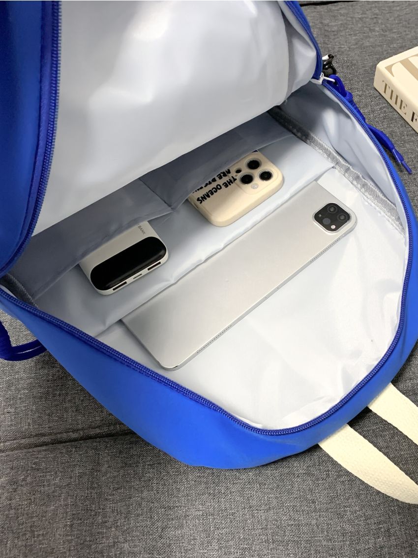 Letter Graphic Functional Backpack