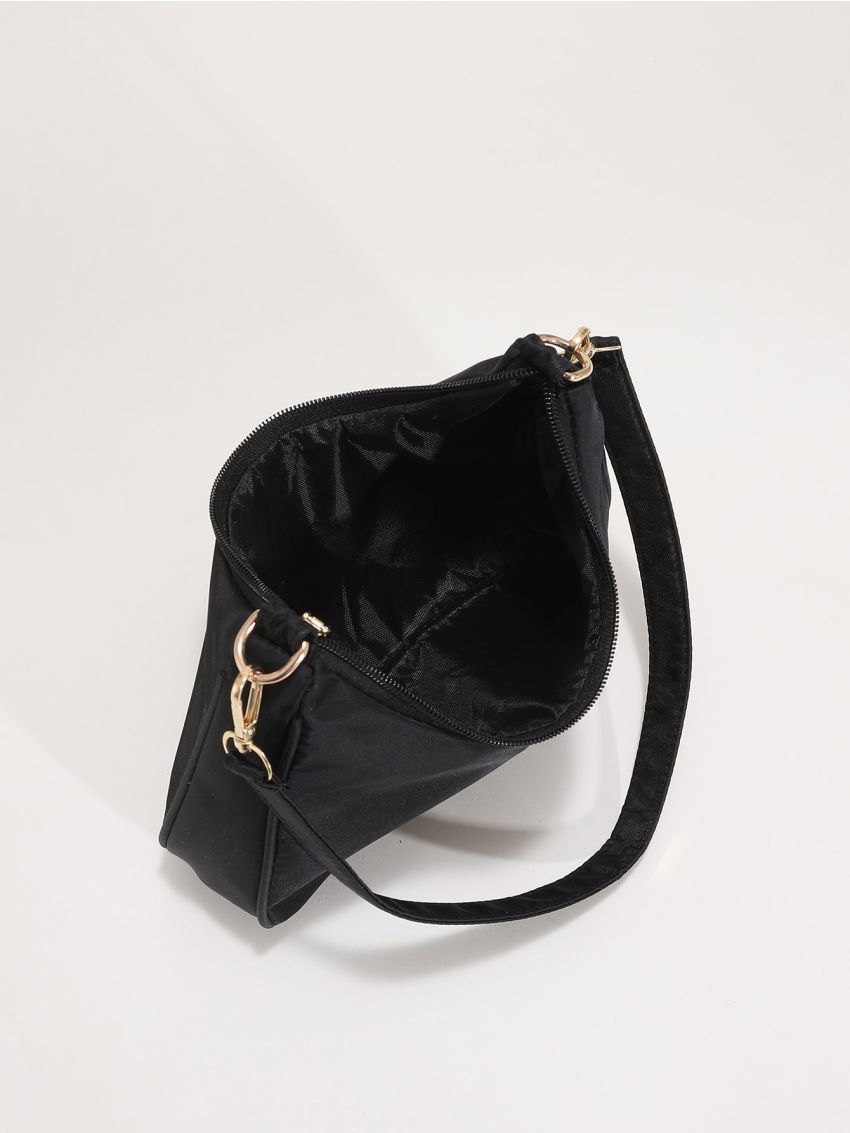 Metal Decor Shoulder Bag