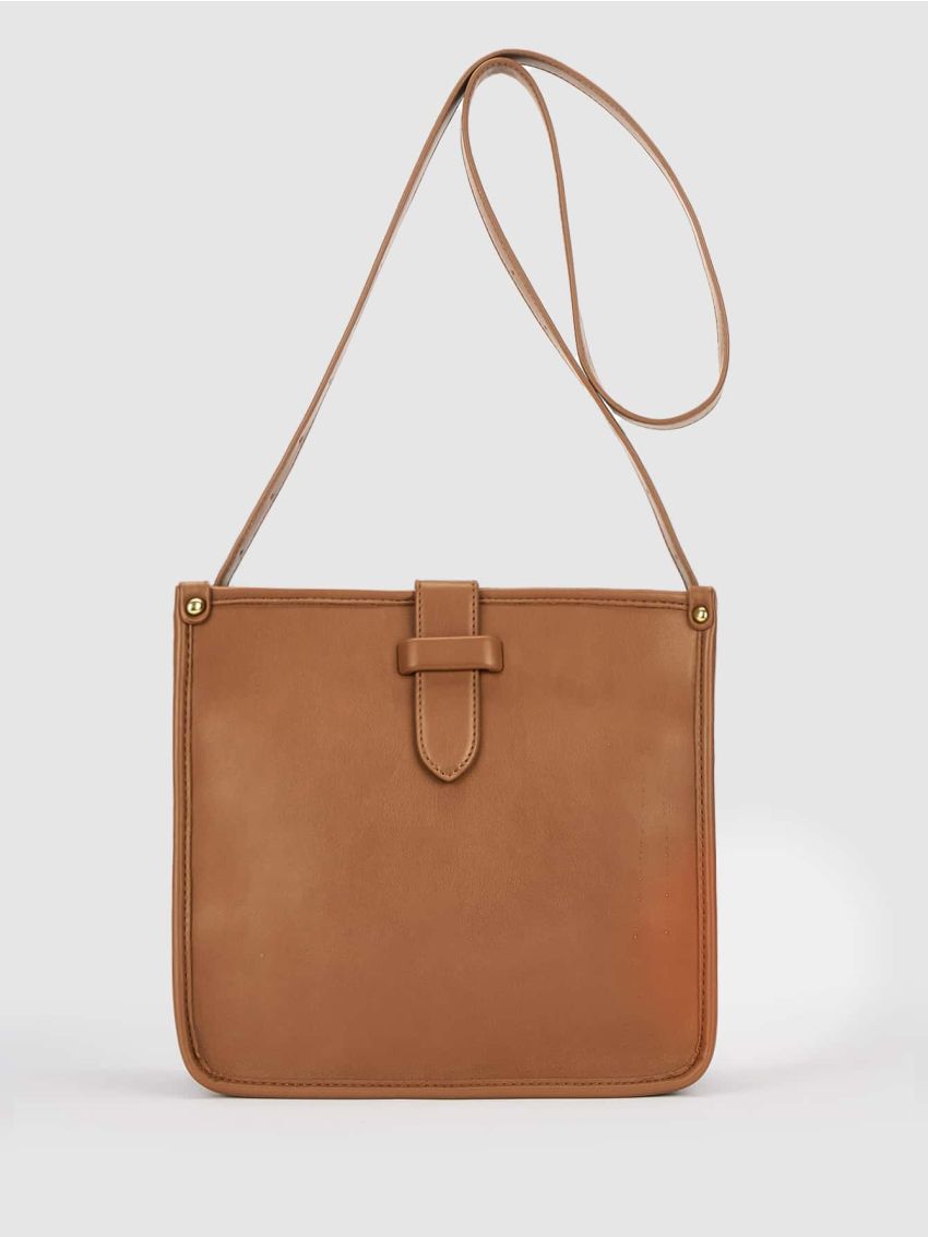 Minimalist Flap Square Bag