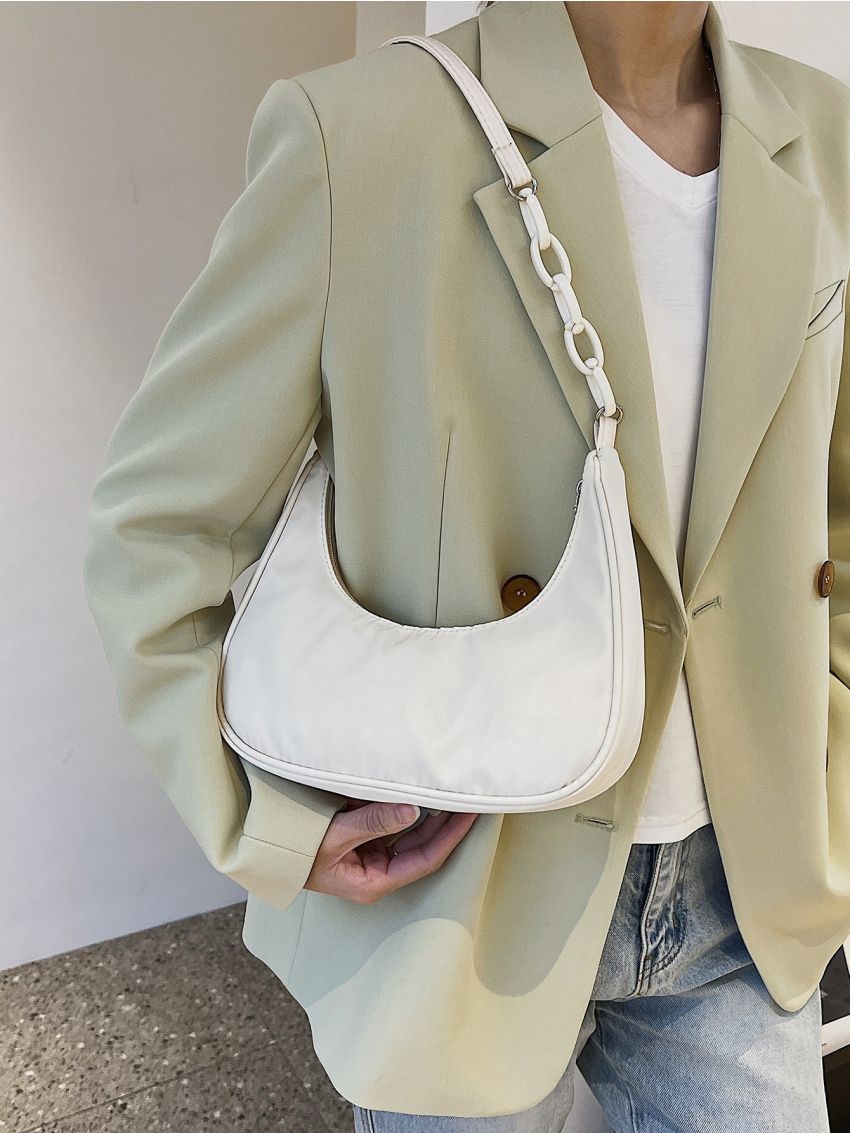 Minimalist Chain Hobo Bag