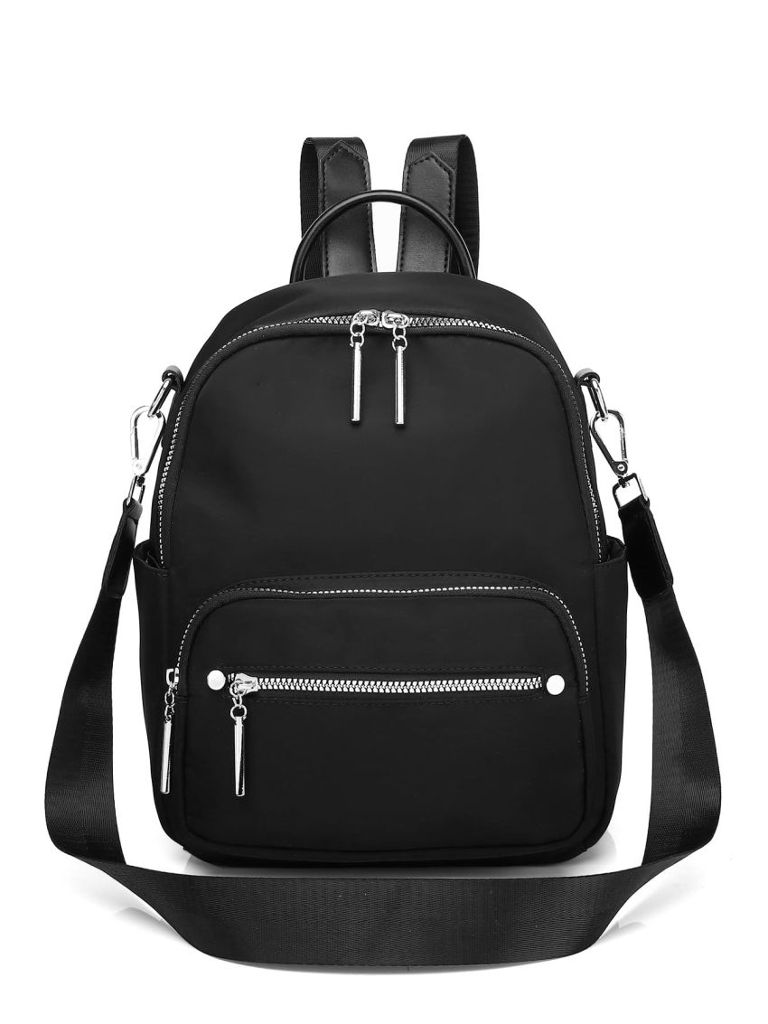 Waterproof Multi Zip Classic Backpack