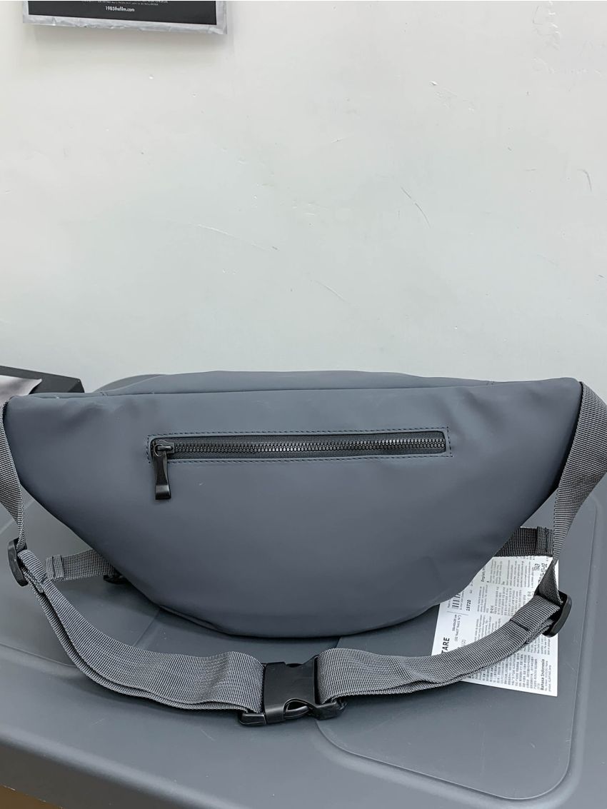 Minimalist Zip Front Waist Bag