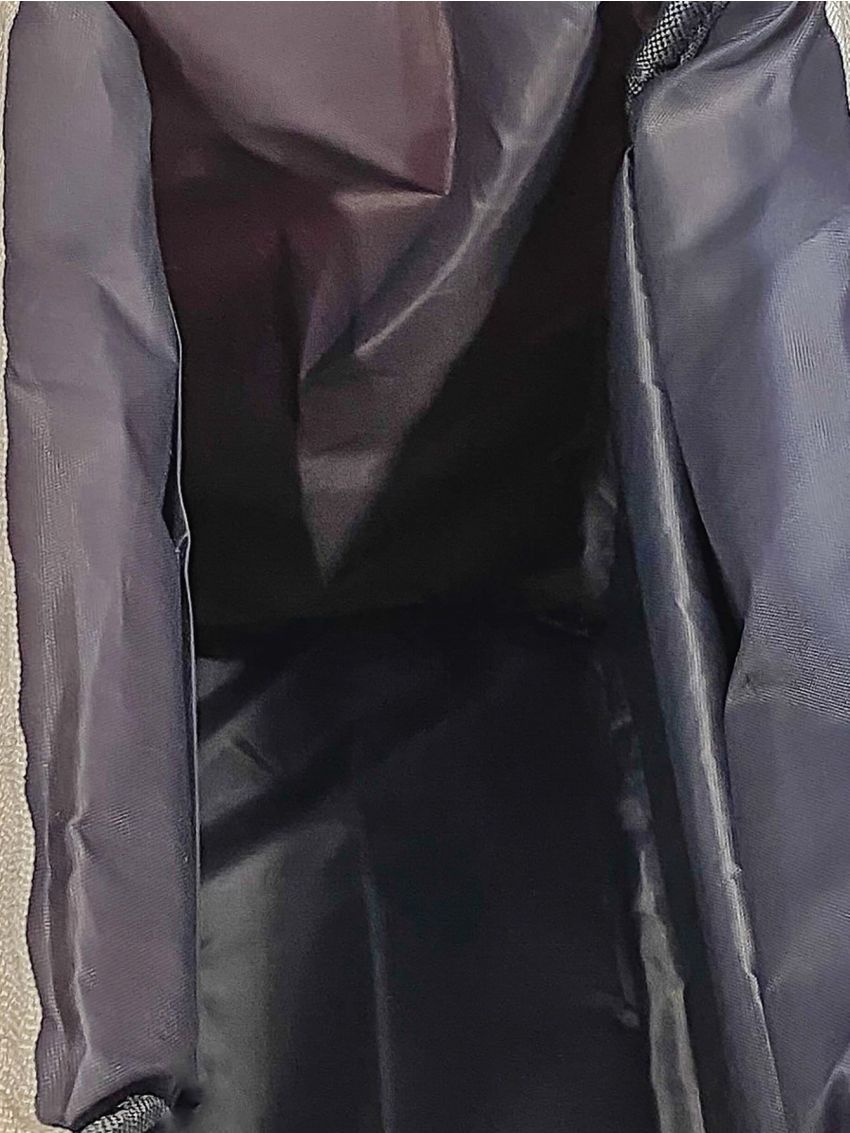 Letter Patch Pocket Front Backpack