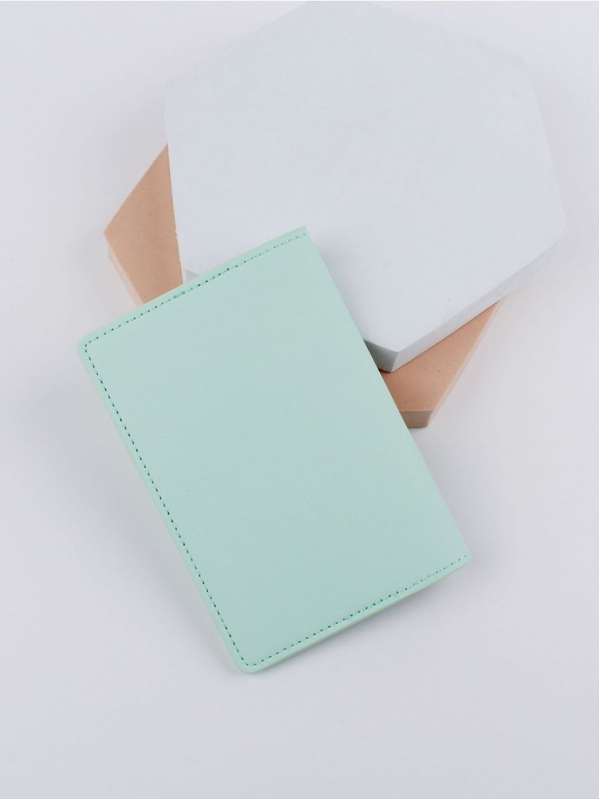 Plane & Letter Graphic Passport Case