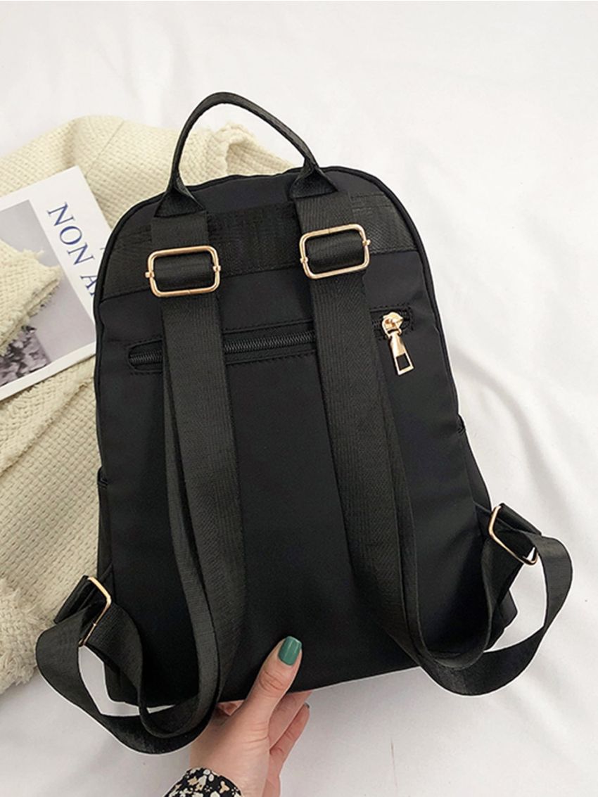 Multi Zipper Classic Backpack