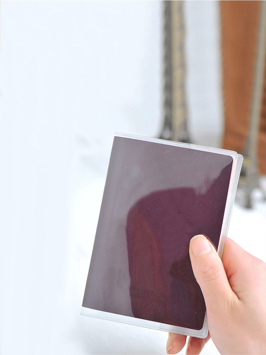 Minimalist Clear Passport Case