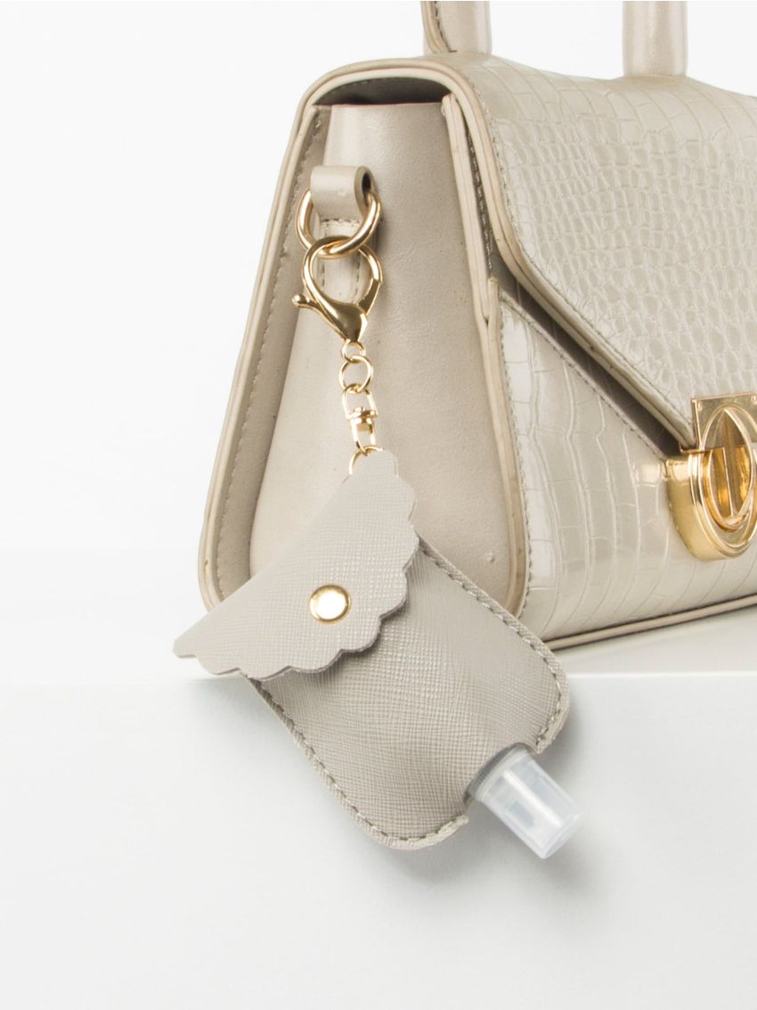 Hand Sanitizer Bottle Holder Design Bag Charm