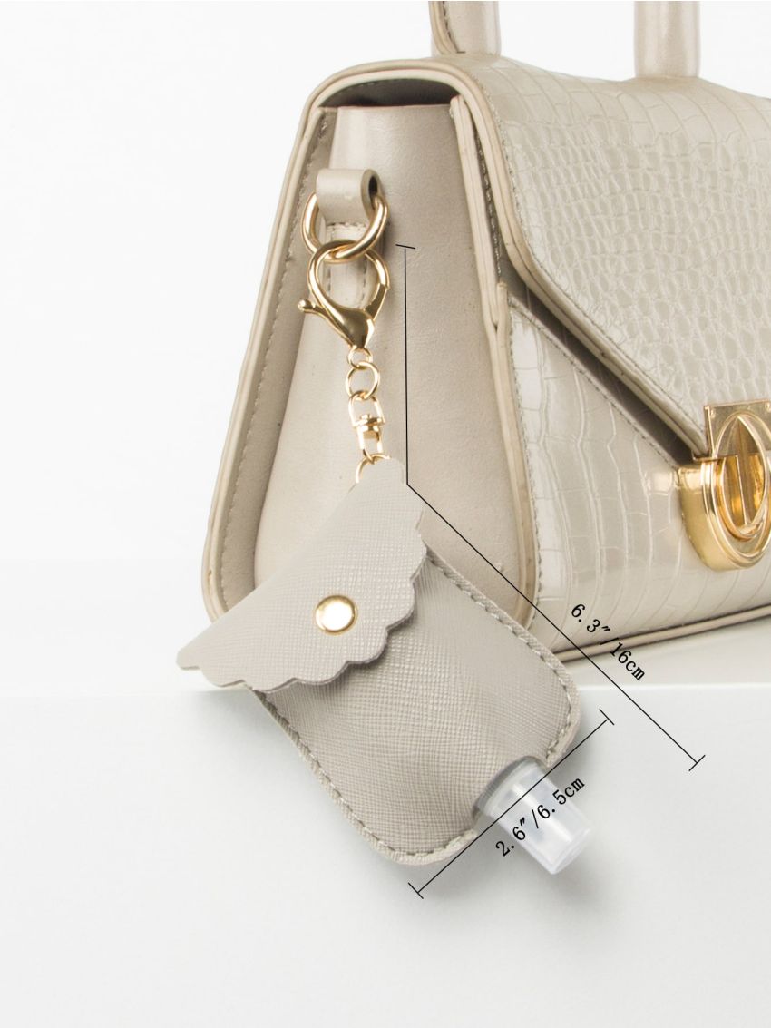 Hand Sanitizer Bottle Holder Design Bag Charm
