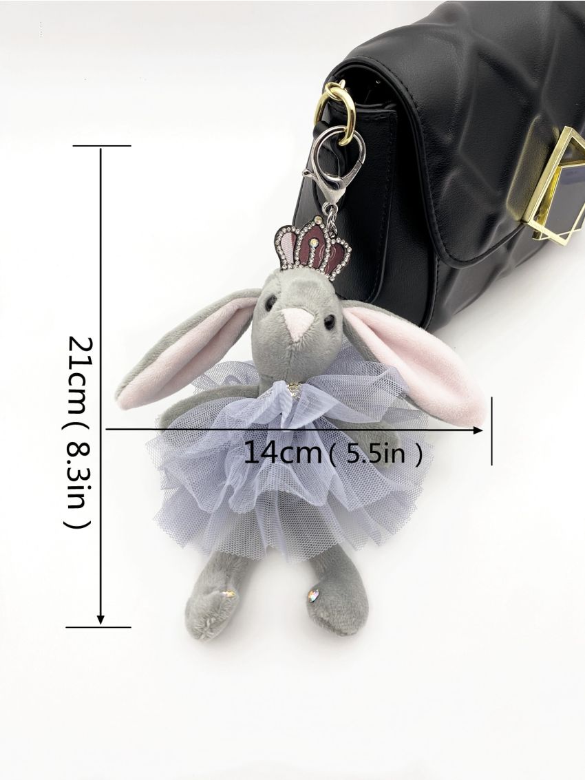 Cartoon Rabbit Design Bag Charm