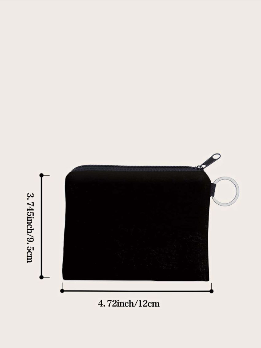 Minimalist Zipper Coin Purse